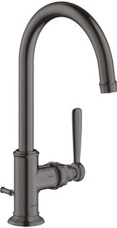 hansgrohe WT-EHM 210 Axor Montreux A 175mm, m Zugst.Abl.Gar., brush. bla vc