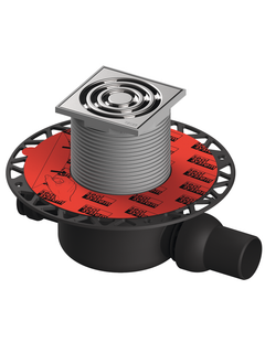 TECE Bodenablaufset TECEdrainpoint S 120 norm m Seal Sys Flansch, DN 50, waag.