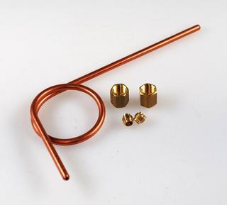 RK Kupferleitung inkl. Mutter u. Schneidring AT (4mm)