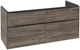 V&B Waschtisch-Unterschrank Subway 3.0 127,2x56,6x47,8cm, m LED/Gr. vo bl., st