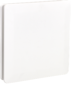 STIEBEL Innenblende LWE 40 L, 258x258x14mm, weiß, Kunststoff