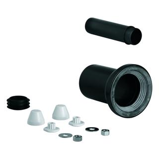 GROHE WC-Zu- und Ablaufgarnitur Abl-Manschette d 9cm, f Wand-WC, schwarz