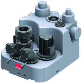 ACO MULI- STAR DDP 1.0,1,5 kW 2Pumpen Beh. PE Vol.max.150L