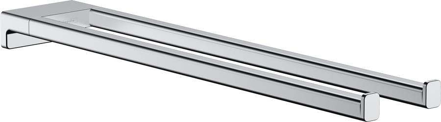Artikelbild 1 des Artikels „hansgrohe Handtuchhalter AddStoris L 445mm, 2-armig, Wandmont., Met., chrom chrom“