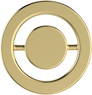 V&B Abdeckkappe Profi 40x40mm, für Überlauf, Gold