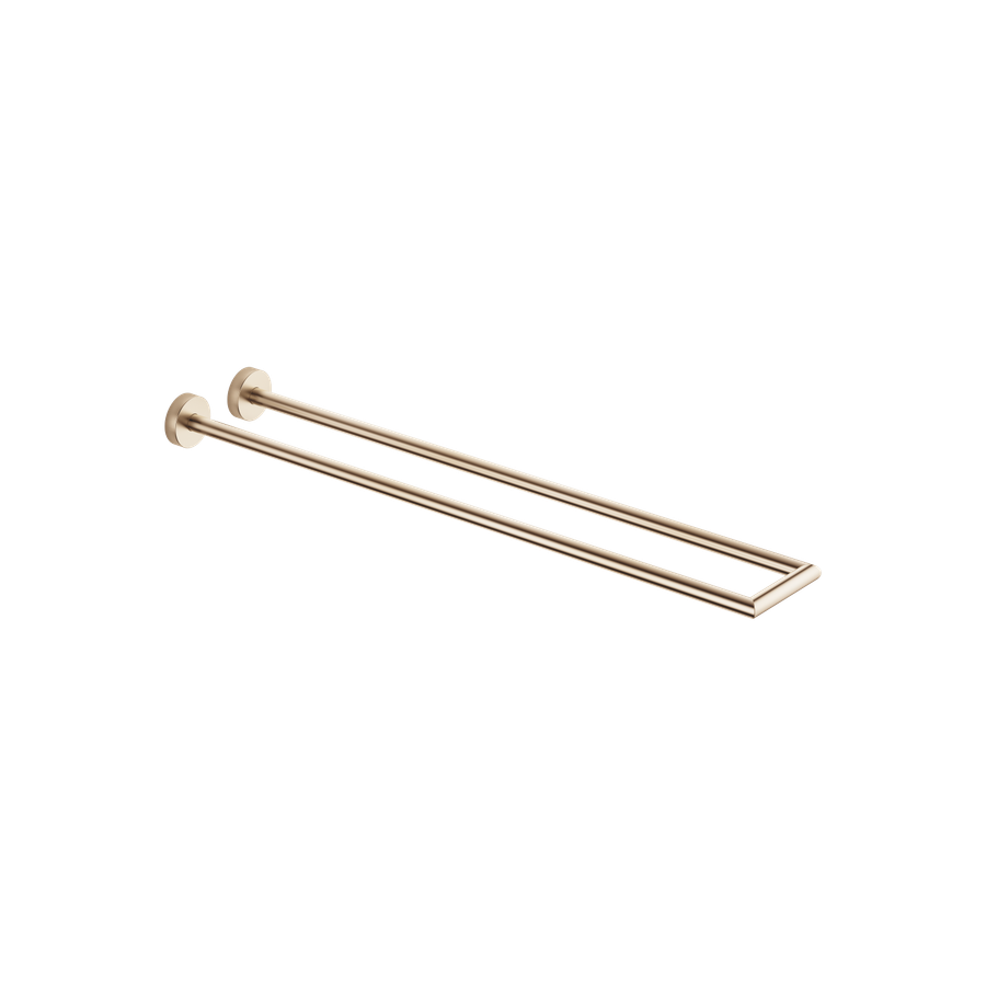 Artikelbild 1 des Artikels „Dornbracht Handtuchhalter META 2-tlg, starr, 500mm, Champagne gebürstet 500 mm | Champagne gebürstet“