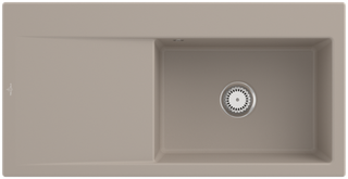 V&B Spüle Subway Style 60 re, m Abl.garn, Hand., Alm. CeramicPlus