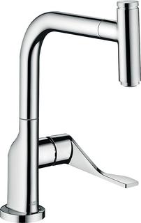 hansgrohe SPT 230 Axor Citterio EcoSm. mit Ausziehbrause, chrom