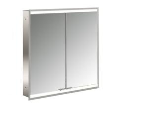 EMCO Unterputz-Lichtspiegelschrank prime 2 600 x 700 mm, mit Lichtpaket, 2-türig