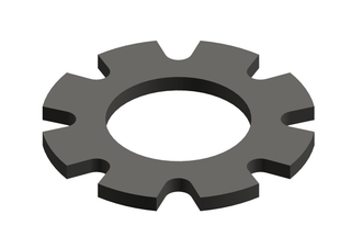 BOSCH Ersatzteil TTNR: 8718589160 Zahnscheibe DIN6797 A5,3 A3K everp (5x)