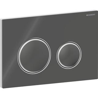 Geberit Betätigungsplatte Sigma 50 Round Pl./Ri. vc, Pl./Ta. la, f 2-M-Sp.