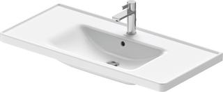 Duravit Möbel-Waschtisch D-Neo m Ü, Hahnloch, 100,5x48cm, m Hahnl., we.