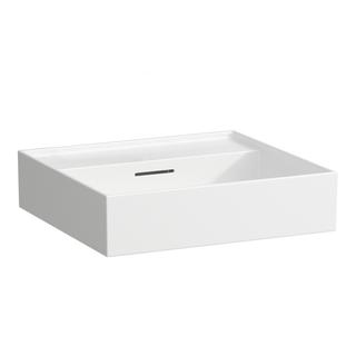 Laufen Aufsatz-Waschtisch KARTELL 50x46cm, US gs, Ü, o Hahnl., we. LCC act