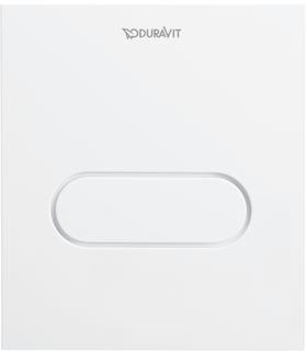 Duravit Betätigungsplatte A1 DuraSystem 13,1x15cm, Kunststoff, weiß, für Urinal