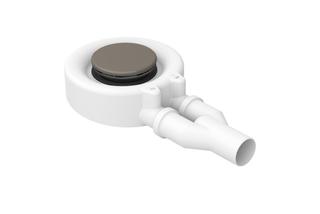 Bette DW-Abl-Garnitur B574-BetteScope hazel, 0,85 l/s., seitliche Entwässerung
