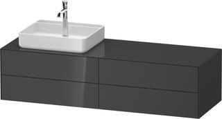 Duravit WT-Unterschrank White Tulip 160x55cm, Be L, gr g, N R/mit Beleucht.