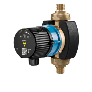 Vortex TW-Zirk-P. BWO 155 V ERT 1/2" IG/3/4" AG, elektr. Regelthermostat