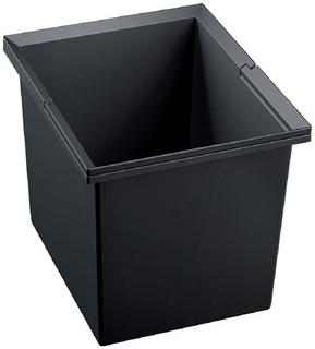 Blanco Eimer 30 l, Kunststoff, schwarz