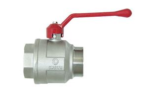 Strawa Kugelhahn 2" IGx2" AG, Griff rot