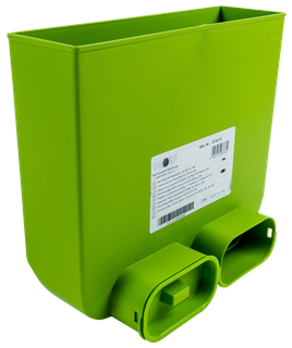 Wolf Bodenanschluss Fl-Ka. 90Gr, L 220mm, 50x100mm, 2 Rohrst