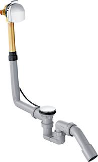 hansgrohe Komplettset Exafill Wanneneinl., Ab- u. Überlaufgarn., chrom