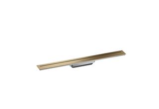 hansgrohe Duschrinne AXOR Drain 700mm, Fertigset, frei i Raum, b bron