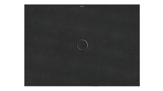 Duschfläche BetteFloor 5851 140x100cm, Mini-Wannenträger, midnight