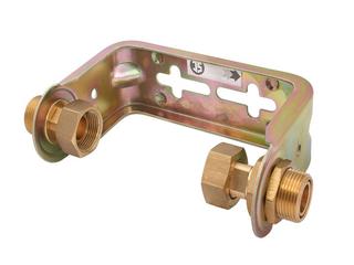 Schlösser Einstrahl-WZ-Bügel 2280 1/2"x1/2", f 80mm WZ, st, Verschraubg.