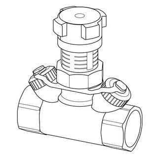 Uponor Combi Port Gen Strangreguliervent SRV Oventrop Hycocon DN20