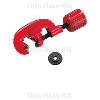 HAAS Rohrabschneider 1/8" bis 1 1/8" (bis 28mm), groß, rot