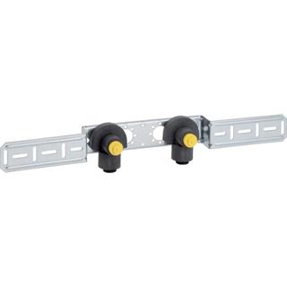Geberit Anschlusswinkel PushFit d 16mmxRp 1/2, 90G, 2-f, 5,2cm, mont, RG