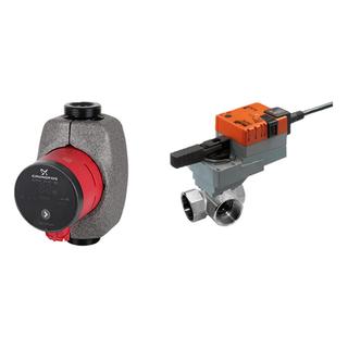 Pumpen-Mischer-Anschluss-Set