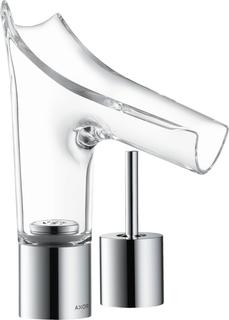 hansgrohe 2-L-WT-Arm. Axor Starck V 110 mit Ablaufgarnitur, chrom