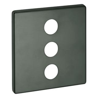 GROHE Rosette 48368 eckig für SmartControl hard graphite gebürstet