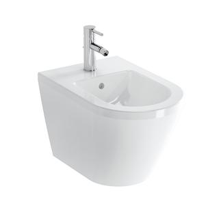 VitrA Wand-Bidet Integra 35,5x54cm, m Ü, HL mit, o seit Lö., we V