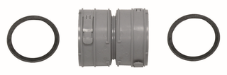 Vaillant Verbindungsstück Set 3 DN 80, für flexible Abgasleitung, PP