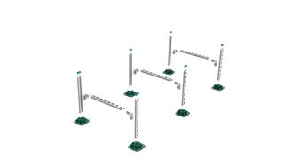 Walraven Kabelrinnen-Set Yeti 130 551mm