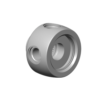 DO Griff ERSATZTEILE 092036002 D 29,5 x 30 mm Messing (23kt Gold)