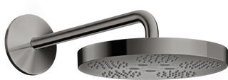 hansgrohe Kopfbrause Axor One m Brausearm, 1jet, polished black chrome