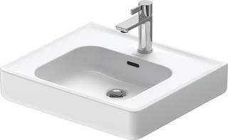 Duravit Waschtisch Soleil by Starck 55x48cm, we, m HL, ÜL, Hahnlochbank