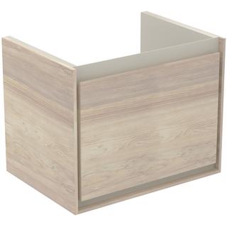 IS Waschtisch-Unterschrank Connect Air 50x36x40cm, 1 Ausz., Pin. he Deko/br. m
