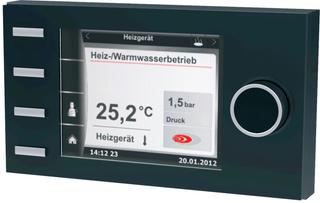 Wolf Bedienmodul BM-2 m Außenfühl., sw, f Regelung WRS-2