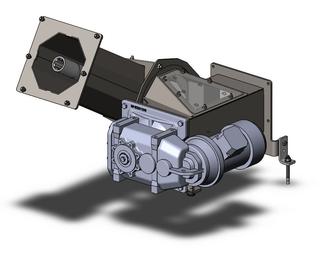 ETA Grundset seitl Uebergabe HACK VR 500 Antrieb 1,5kW 29U/min, Steuerung Wandgeh