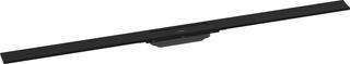 hansgrohe RainDrain Flex Duschrinne 1200mm, schwarz matt, Fertigset, kürzbar