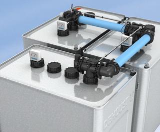 Dehoust Sonder-Umlenkpaket DE-A-01 720 l, 1000 l, PE-Kombi, f Winkelaufst.